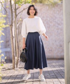 ANY 【UVカット/抗菌防臭/速乾/手洗い可】エニィファンクション ボリュームスリーブシャツ