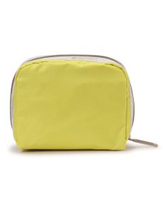 LeSportsac SQ ESSENTIAL COSMETIC/シルバーピンク/ライムライトC