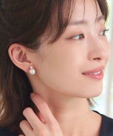 Tiaclasse 【選べる2TYPEデザイン】【金属アレルギー対応】 【養殖パール】  ワンポイントパールピアス＆イヤリング