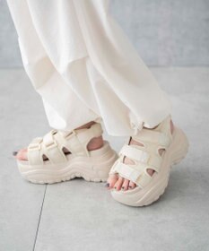 WEGO ボリュームスニーカースポーツサンダル