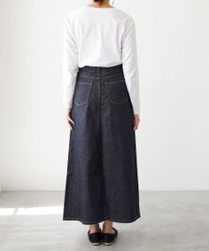woadblue 人気NO.1 デニムスカート リジッドブルー
