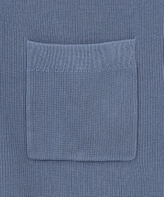 J.PRESS LADIES 【洗える】 ガスコットンアウター キーネック カーディガン