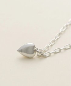 yoaa シルバー925 ハートピンクアコヤパールネックレス