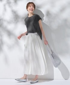 ANY グリッタープリントロゴＴシャツ