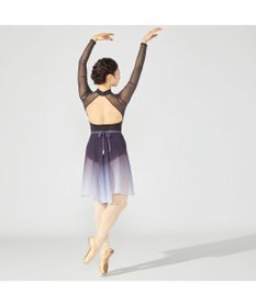 Chacott 【Nela ライン】ロングスリーブレオタード