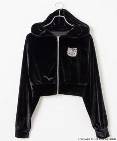 WEGO 【サンリオ】HELLOKITTYコラボベロアパーカー