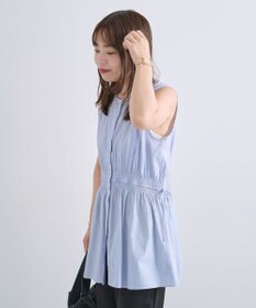Green Parks ウエストシャーリングブラウス
