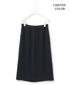 ICB 【WEB限定カラーあり・洗える】ライトダブルクロス スカート
