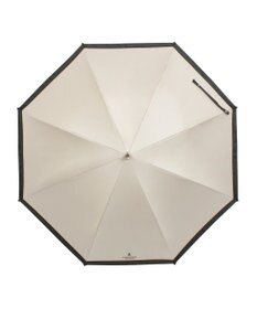 MOONBAT 【遮光/晴雨兼用日傘】LANVIN COLLECTION (ランバン コレクション)グログランリボン バイカラー 遮熱 UV 長傘