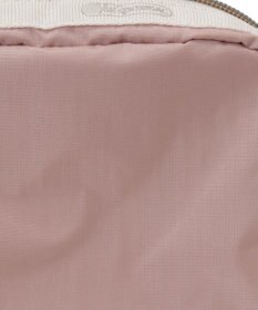 LeSportsac SQ ESSENTIAL COSMETIC/シルバーピンク/ライムライトC