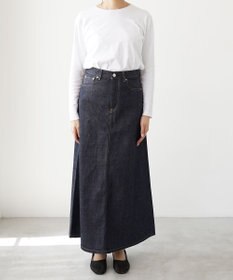 woadblue 人気NO.1 デニムスカート リジッドブルー