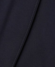 J.PRESS LADIES 【セットアップ対応・洗える・抗菌防臭】T/Cポンチ ノーカラー ジャケット