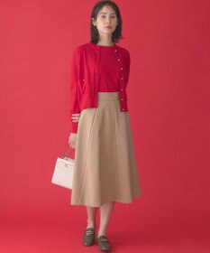 組曲 S ハートボタン ニットカーディガン