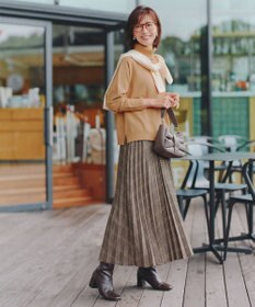 Tiaclasse 【安田美沙子さん着用】チェックプリーツスカート