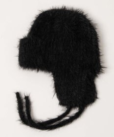 WEGO シャギーイヤーフラップニットキャップ