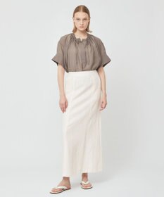 BEIGE， BURDOCK / Iラインスカート