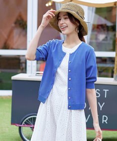 Tiaclasse ナチュラルな風合いのアンダリミックスクロシェハット