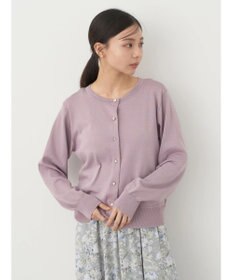 earth music&ecology いろいろ釦クルーネックカーディガン