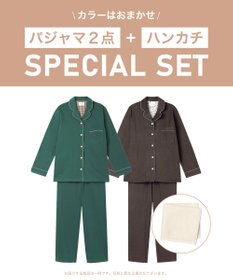 une nana cool 【2026年HAPPY BAG】une nana cool（開襟長袖パジャマ 2枚セット）