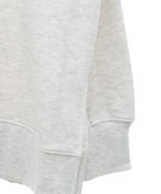 Green Parks 裏毛エンブレムパーカーチュニック