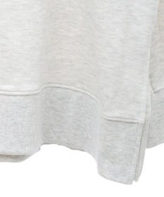 Green Parks 裏毛エンブレムパーカーチュニック