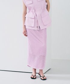 uncrave メッシュニット タイトスカート