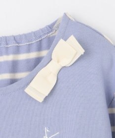 組曲 KIDS 【150-160㎝】ボーダー ワンピース