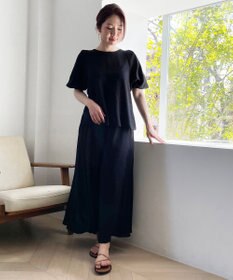 UNFILO 【セットアップ対応】ウォッシャブル UVケア ブラウス