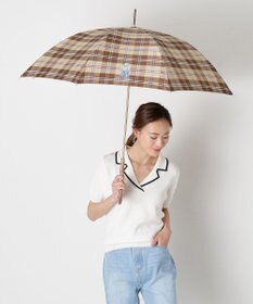 MOONBAT 【雨傘】POLO RALPH LAUREN（ポロ ラルフローレン）チェック ポロベア ワンポイント 長傘