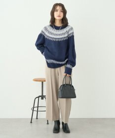 earth music&ecology オーロララメノルディックチュニック