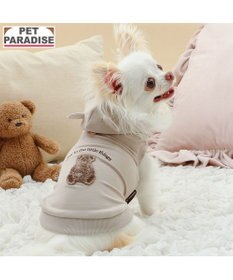 PET PARADISE ペットパラダイス くまちゃん パーカー 《モカ》 小型犬