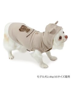 PET PARADISE ペットパラダイス くまちゃん パーカー 《モカ》 小型犬