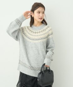 earth music&ecology オーロララメノルディックチュニック