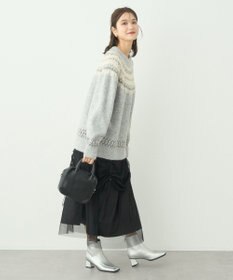 earth music&ecology オーロララメノルディックチュニック