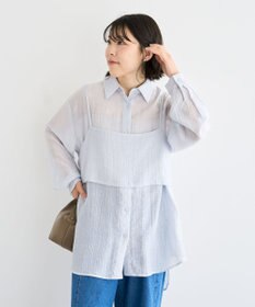 Green Parks ＳＥＴ２点シアーシャツ＋ビスチェ