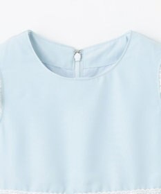 ANY KIDS シフォン プリーツ ワンピース