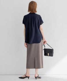 23区 S 【洗える】レーヨンポリエステルストレッチ タイト ニットスカート