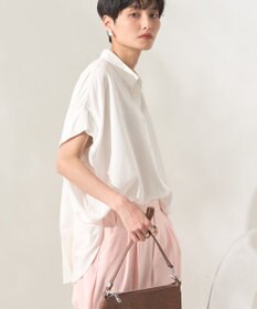 AMERICAN HOLIC 【接触冷感】タックフレンチスリーブシャツ