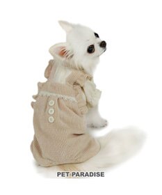 PET PARADISE ペットパラダイス ニット風パンツつなぎ 小型犬