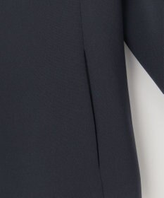 自由区 【セットアップ対応・洗える】トリアセダブルクロスノーカラー ジャケット