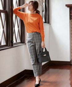 ANY SIS 【洗える】サイドケーブルカラー ニット