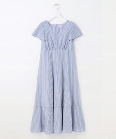 ANY SIS 【洗える】カラミストライプレディ ワンピース