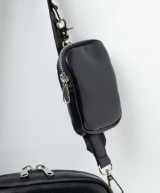 WEGO ポーチ付きスクエアショルダー