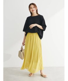 Green Parks サラフレギャザースカート