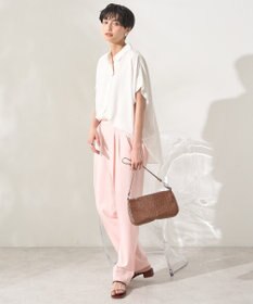 AMERICAN HOLIC 【接触冷感】タックフレンチスリーブシャツ