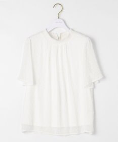 ANY SIS L 【美人百花6月号掲載】カットドビー ブラウス