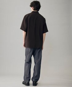 UNFILO MENS 【ストレッチ】イージーケアクリアデニム 機能美パンツ ワイド