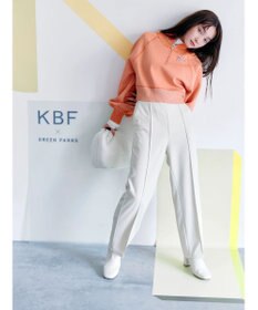 Green Parks ＫＢＦ２ｗａｙクロップドスウェットライクプルオーバー