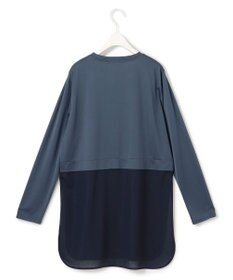 ICB L 【洗える】シアージャージーコンビ カットソー