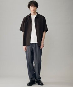 UNFILO MENS 【ストレッチ】イージーケアクリアデニム 機能美パンツ ワイド